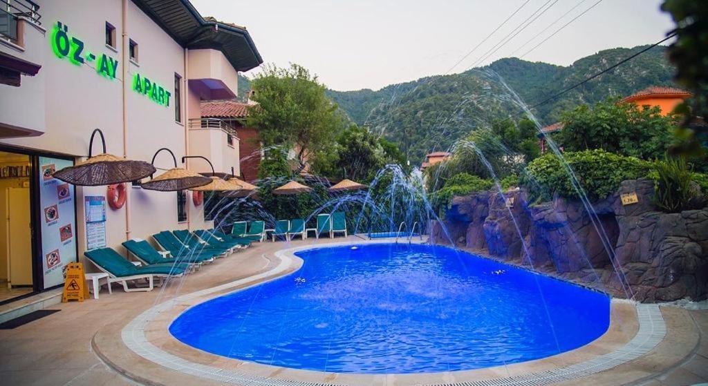Oezay Apart Otel Muğla Bagian luar foto